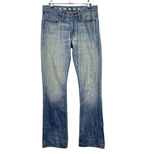 Lacoste Earnest Light Wash Hutch. 286 Straight Leg Denim Jeans Men's Sz 29